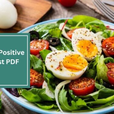 Blood Type B Positive Diet Food List PDF