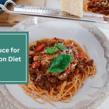 Spaghetti Sauce for Liver Reduction Diet