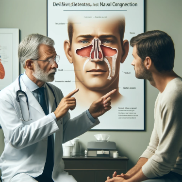 The Link Between a Deviated Septum and Chronic Nasal Congestion