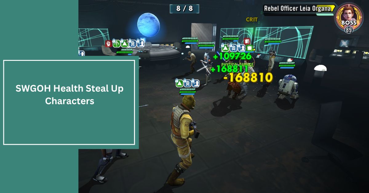 SWGOH Health Steal Up Characters