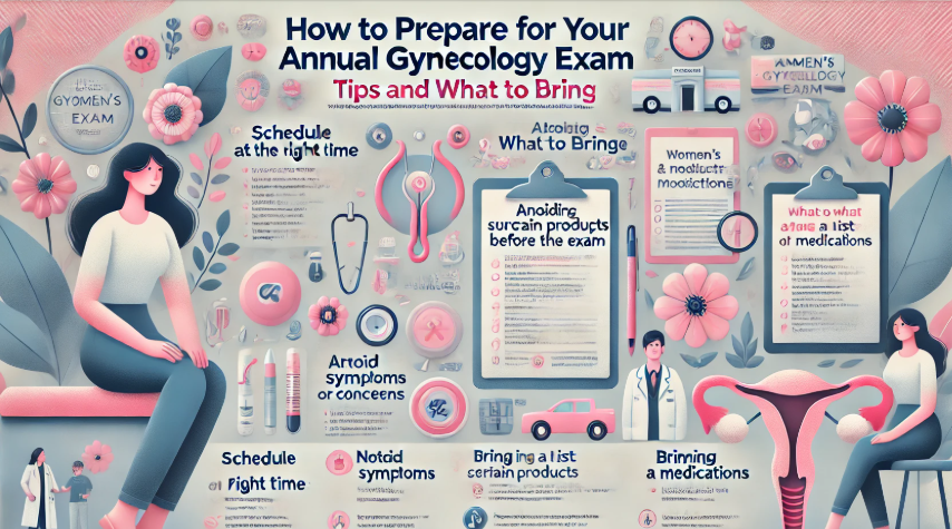 How to Prepare for Your Annual Gynecology Exam: Tips and What to Bring