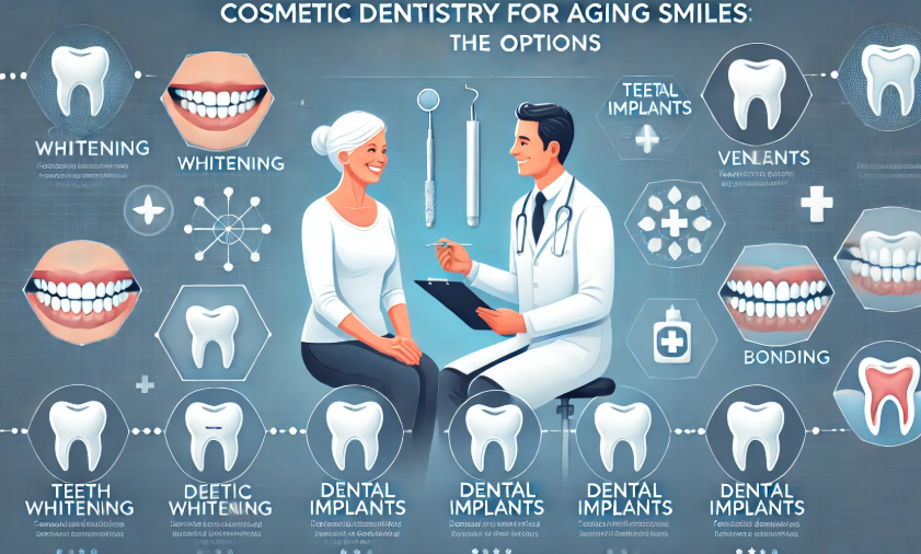 Cosmetic Dentistry for Aging Smiles: The Best Options