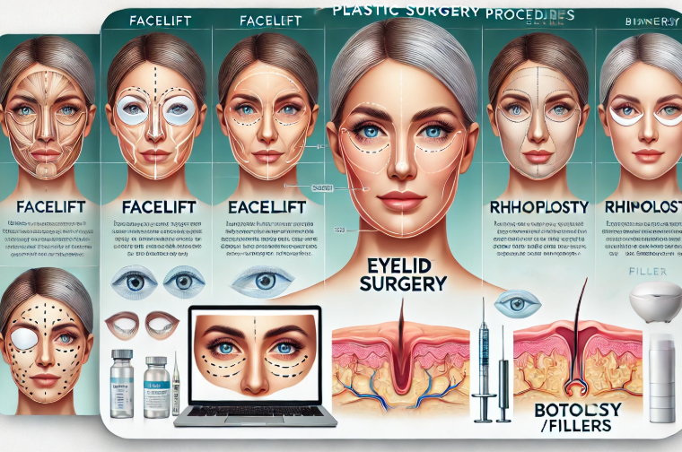 The Top Plastic Surgery Procedures for Facial Rejuvenation