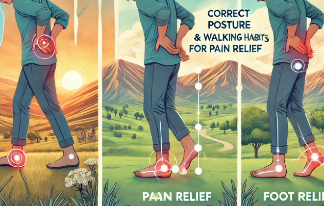 How to Address Foot Pain from Poor Posture and Walking Habits