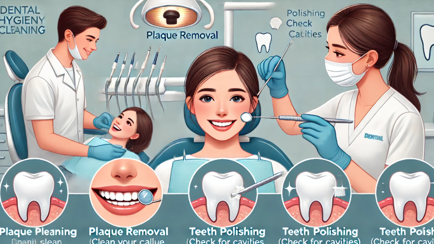 What Happens During a Routine Teeth Cleaning